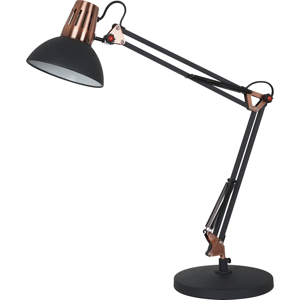 Настольный светильник Camelion KD-431A С62 черный + медь Berlin 40Вт ...