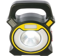 Аккумуляторный кемпинговый фонарь Camelion LED5631 COB LED, 5В, 2.4 Ач, USB, пласт, черный, коробка 13359