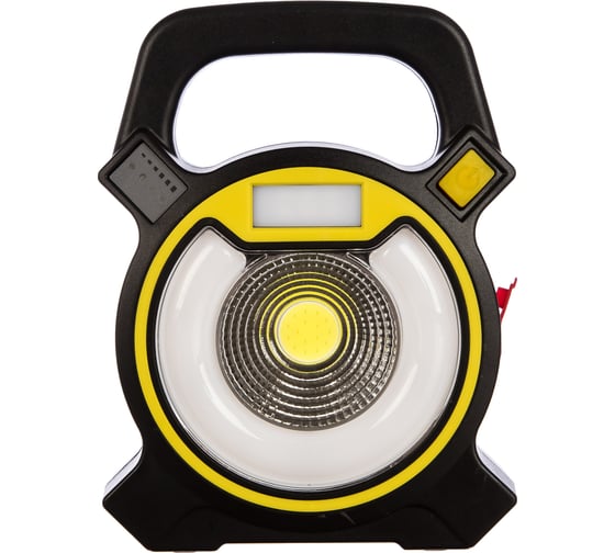 Аккумуляторный кемпинговый фонарь Camelion LED5631 COB LED, 5В, 2.4 Ач, USB, пласт, черный, коробка 13359