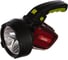 Аккумуляторный фонарь Camelion LED56334 карбон, 3W CREE+12LED+12redLED, 5В 4А-ч, пластик, коробка 13358 1