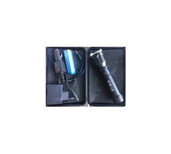 Ручной фонарь Следопыт Профи, 1L, zoom аккумулятор 220B+12B PF-PFL-L63