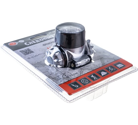 Налобный фонарь Следопыт Циклоп 12, 12L100 PF-PFL-HL16