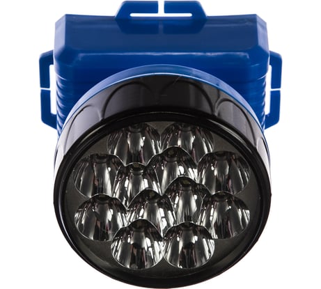 Налобный фонарь Следопыт Фара-12, 12L, аккумулятор 220В PF-PFL-HL20