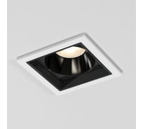 Встраиваемый потолочный светильник Elektrostandard 10w 4000k белый/черный a063678