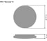 Бытовой светодиодный светильник ЭРА Fashion SPB-6 70Вт, 3000-6500К, Wave Sand Б0034965 5