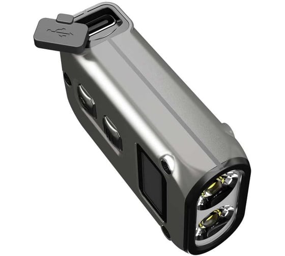 Наключный фонарь Nitecore TINI2 Ti OSRAM P2x2 Titan 500 Люмен 60 часов 89 метров USB-C 21929