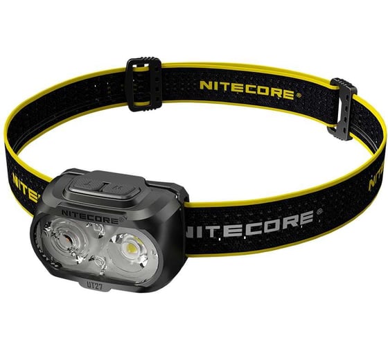 Налобный фонарь Nitecore UT27 CREE XP-G3S3 Fusion Elite Zoom 520люмен 5700K/3000K 13ч 128м Li-ion HLB1300 или 3AAA 21467