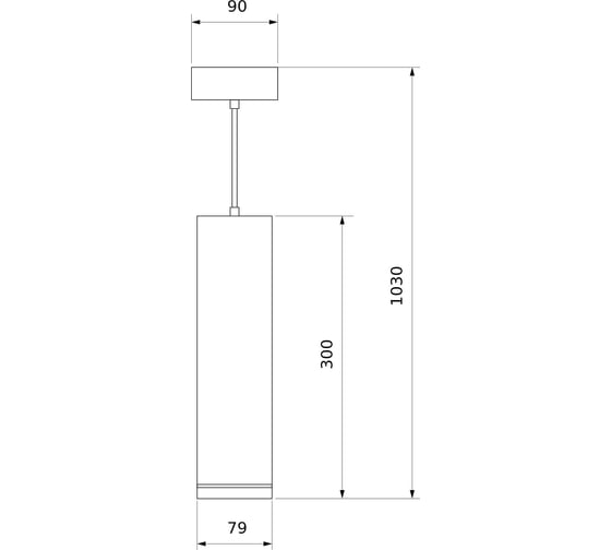 Подвесной светодиодный светильник Elektrostandard dlr023 12w 3000k белый матовый a063931