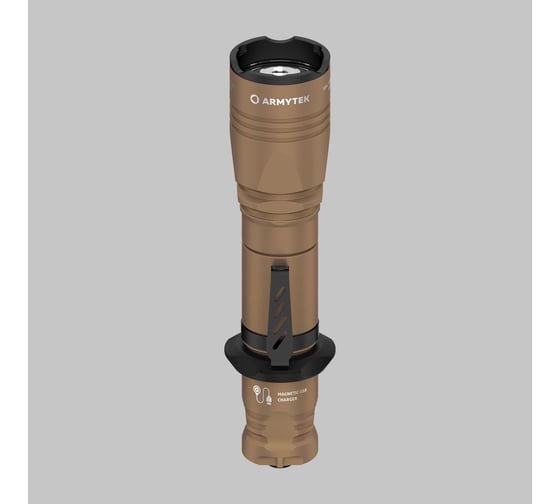 Фонарь Armytek Dobermann Pro Magnet USB Sand теплый F07501WS