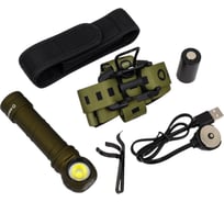 Фонарь Armytek Wizard C2 Pro Max Magnet USB Olive белый F06701CO