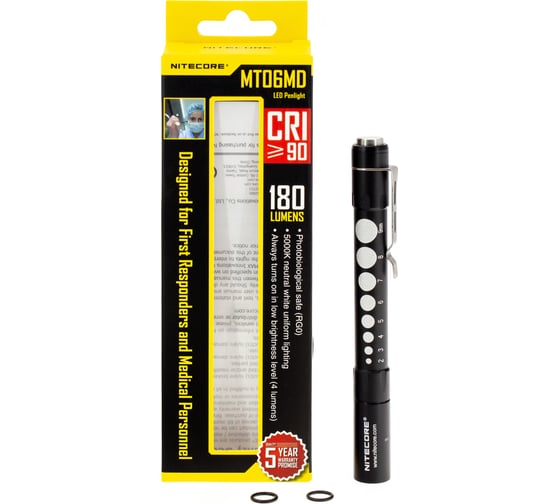Повседневный фонарь Nitecore EDC MT06MD Nichia 219B LED 16326