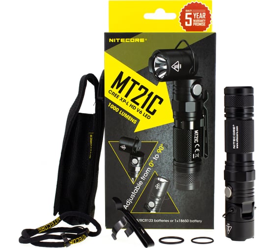 Повседневный фонарь Nitecore EDC MT21C CREE XP-L HD V6 17373