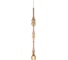 Подвесной светильник Crystal lux Lux New SP1 D Amber 2