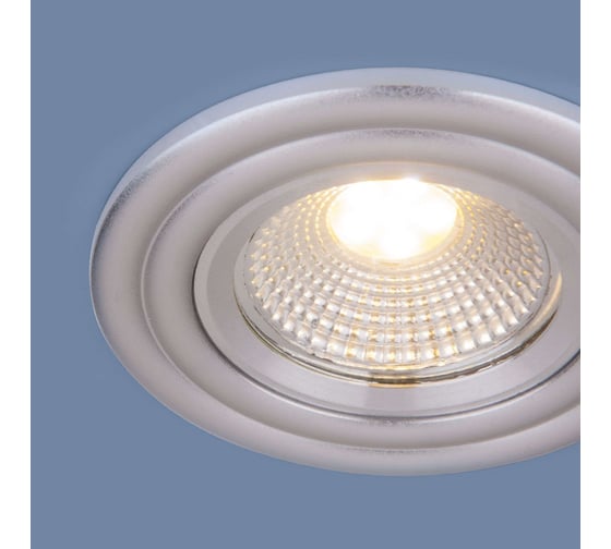 Встраиваемый светильник Elektrostandard точечный свет 9902 LED 3W COB SL серебро a038458