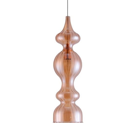 Подвесной светильник Crystal lux Iris SP1 A Amber