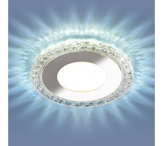Встраиваемый светильник Elektrostandard 9909 LED 8W CL прозрачный a039388 1