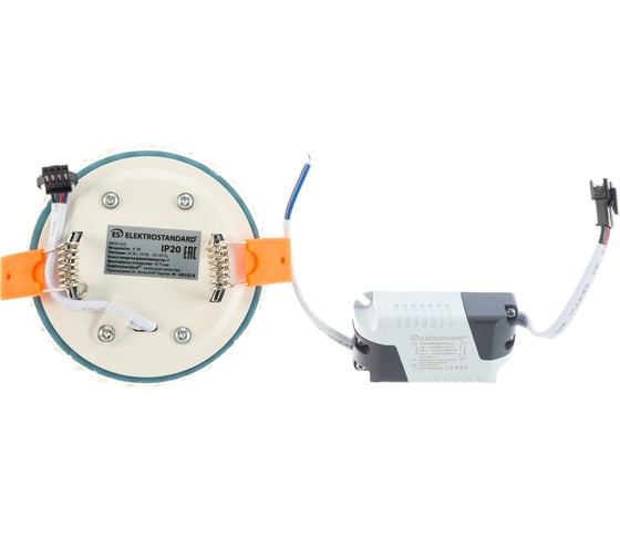 Встраиваемый светильник Elektrostandard 9909 LED 8W CL прозрачный a039388