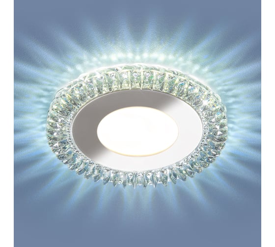 Встраиваемый светильник Elektrostandard 9908 LED 8W CL прозрачный a039389
