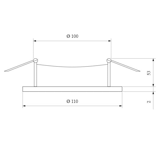 Встраиваемый светильник Elektrostandard 1071/1 MR16 WH белый a036503
