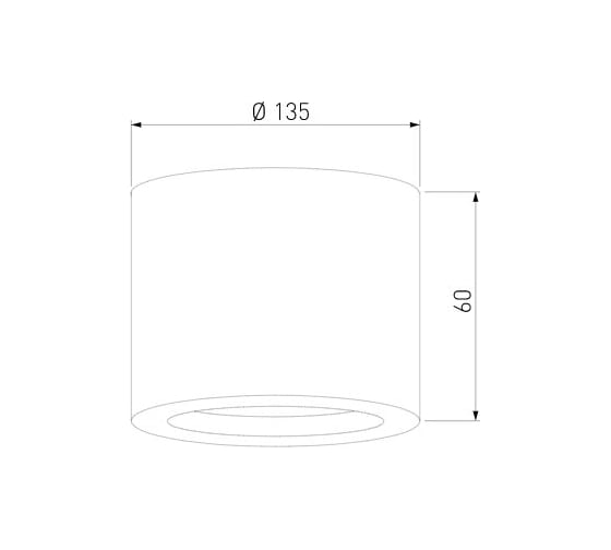 Накладной светильник Elektrostandard 1070 GX53 GD шампань a035974