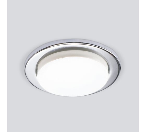 Встраиваемый светильник Elektrostandard 1035 GX53 CH хром a031988 1
