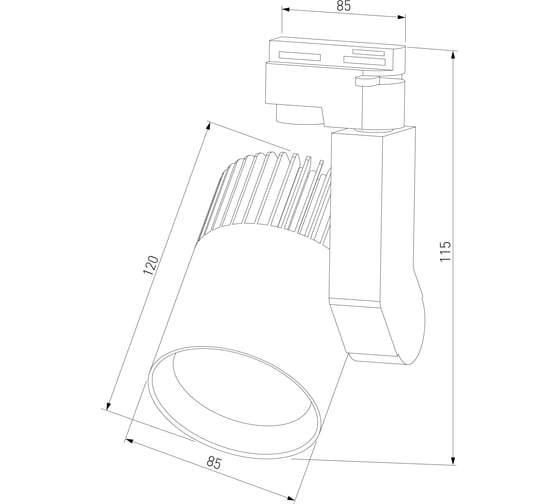 Потолочный светильник Elektrostandard LTB17 Accord Белый 20W 4200K a039437