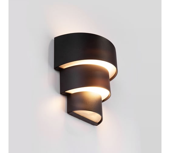 Садово-парковый светильник Elektrostandard 1535 TECHNO LED HELIX черный a039955