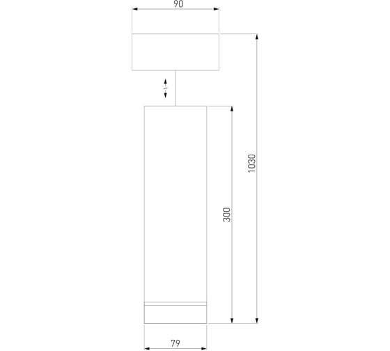 Стационарный светодиодный светильник Elektrostandard DLR023 12W 4200K белый матовый a037525