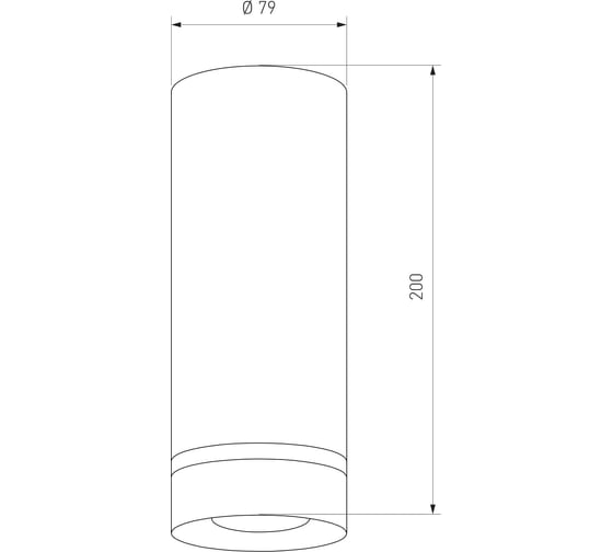 Стационарный светодиодный светильник Elektrostandard DLR022 12W 4200K белый матовый a037524
