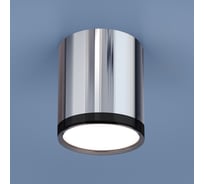Стационарный светильник Elektrostandard DLR024 6W 4200K хром/черный, хром a040549