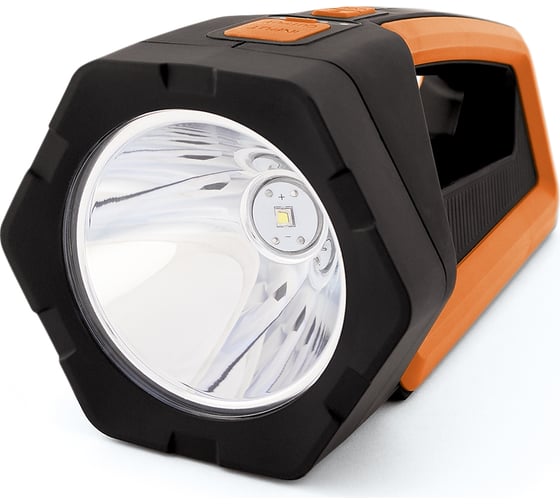 Фонарь-прожектор ЯРКИЙ ЛУЧ S-600 BIZON CREE 500лм +кемпинг COB 600 лм, powerbank, IPX4, Li-Ion 8.8Ah 606400105978