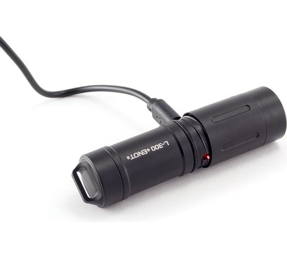 Фонарь ЯРКИЙ ЛУЧ L-300 ENOT CREE XP-G2 300 лм, 2 режима, аккумулятор 16340 650 mAh, встр. ЗУ 4606400105961