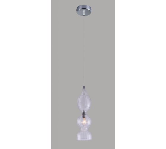 Подвесной светильник Crystal lux Iris SP1 B Transparent