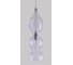 Подвесной светильник Crystal lux Iris SP1 B Transparent 2