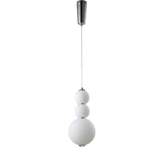 Подвесной светодиодный светильник Crystal lux Desi SP3 Chrome/White 1