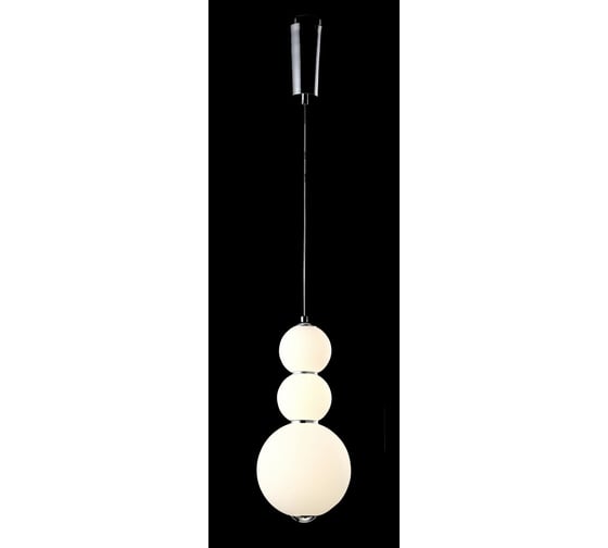 Подвесной светодиодный светильник Crystal lux Desi SP3 Chrome/White