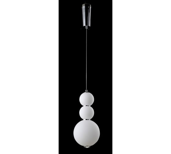 Подвесной светодиодный светильник Crystal lux Desi SP3 Chrome/White