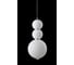 Подвесной светодиодный светильник Crystal lux Desi SP3 Chrome/White 2