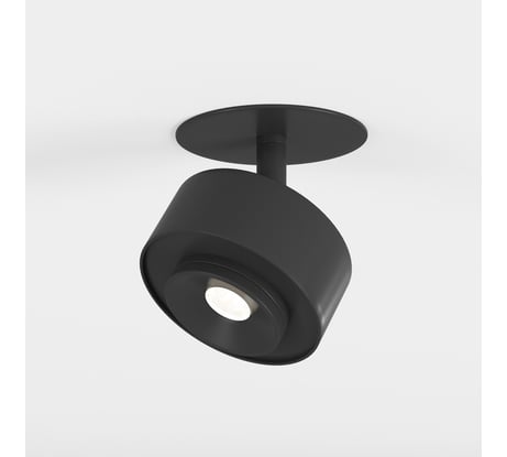 Потолочный светодиодный светильник Elektrostandard 25089/led 6w 4000k чёрный a064253