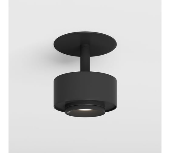 Потолочный светодиодный светильник Elektrostandard 25089/led 6w 4000k чёрный a064253