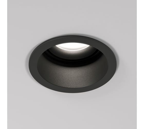 Встраиваемый светильник Elektrostandard 25008/01 gu10 чёрный a064263