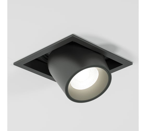 Потолочный светодиодный светильник Elektrostandard 25087/led 8w 4000k чёрный a063994 1