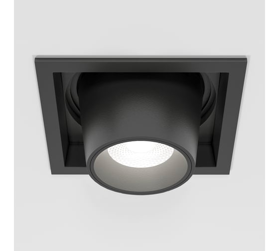 Потолочный светодиодный светильник Elektrostandard 25087/led 8w 4000k чёрный a063994