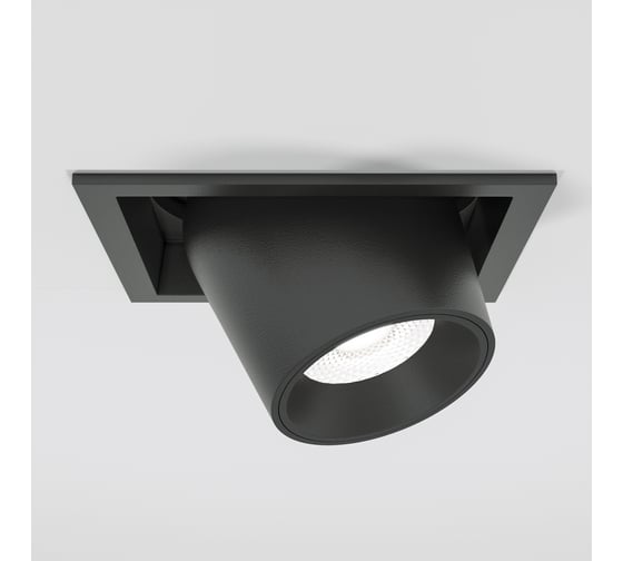 Потолочный светодиодный светильник Elektrostandard 25087/led 8w 4000k чёрный a063994