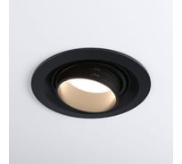Потолочный светодиодный светильник Elektrostandard 9919 led 10w 3000k черный a064029