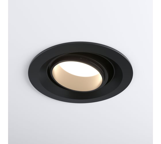 Потолочный светодиодный светильник Elektrostandard 9919 led 10w 3000k черный a064029