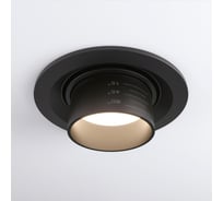 Потолочный светодиодный светильник Elektrostandard 9920 led 15w 3000k черный a064033