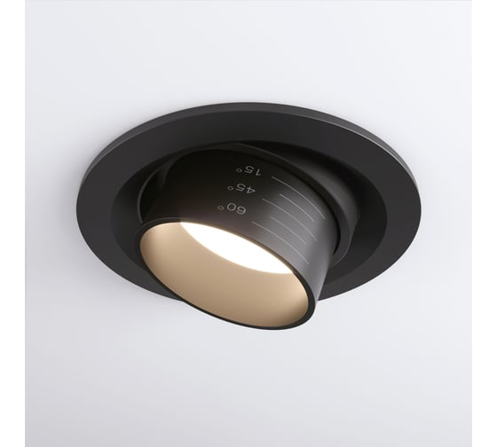 Потолочный светодиодный светильник Elektrostandard 9920 led 15w 3000k черный a064033