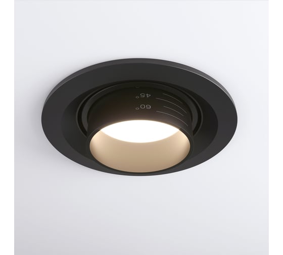 Потолочный светодиодный светильник Elektrostandard 9920 led 15w 3000k черный a064033