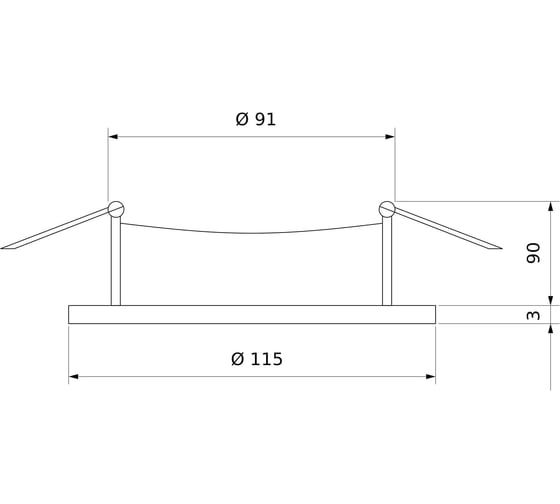 Потолочный светодиодный светильник Elektrostandard 9920 led 15w 3000k белый a064034